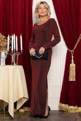 Платье вечернее Сонет (красное) П14766-24М LT Collection