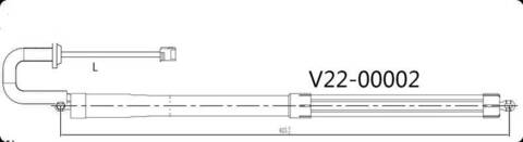 Амортизатор багажника JETT V22-00002