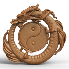 Силиконовый молд № 387 Дракон