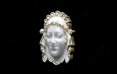 Силиконовый молд № 2109 Маскарон