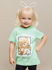 018_БК24 Футболка кор.рукав д/д, салатовый