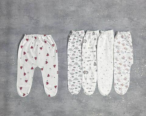 Ползунки д/детей цветные (кулир) р.52,56