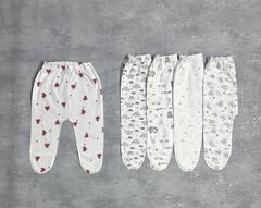 Ползунки д/детей цветные (кулир) р.52,56