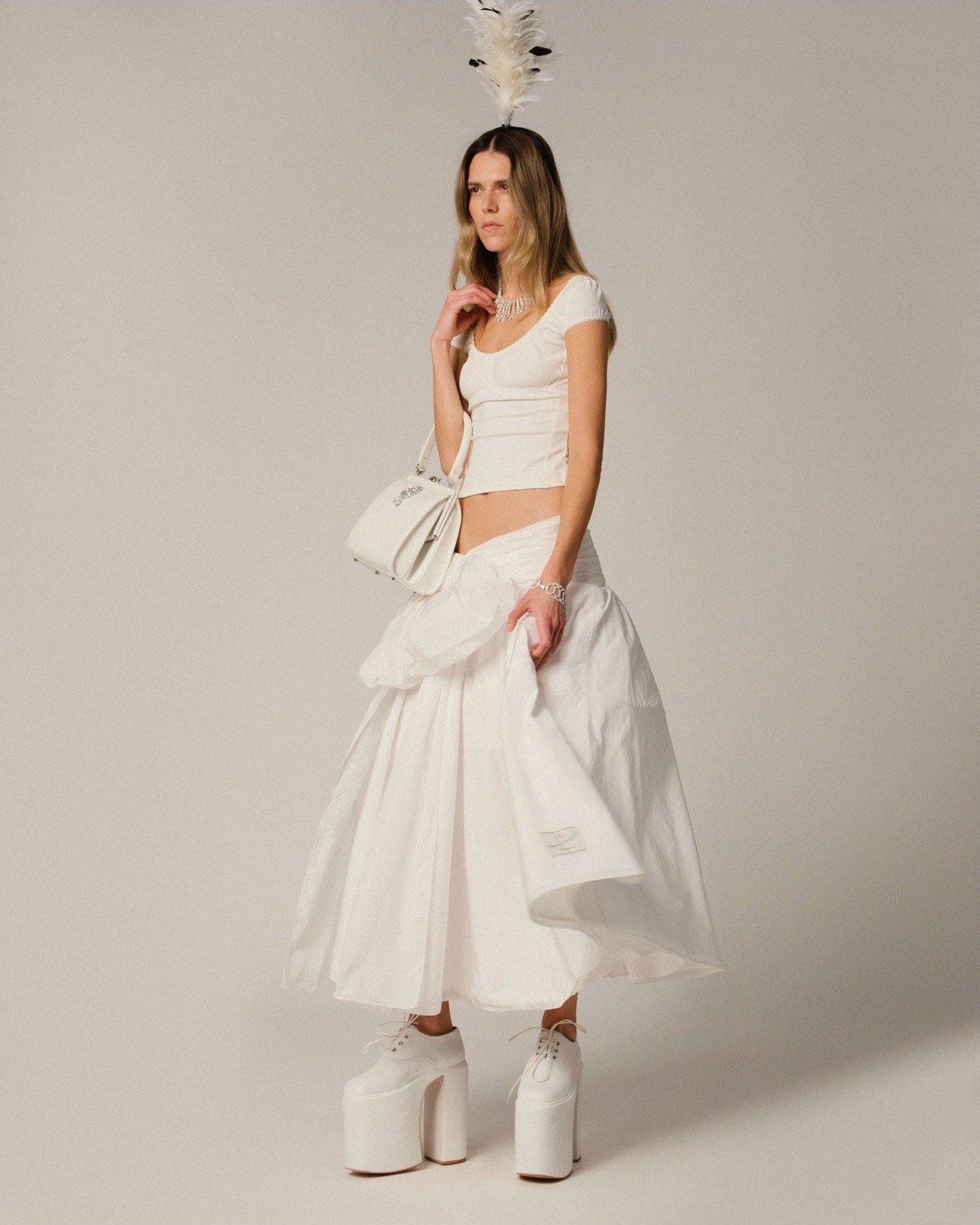 Бельевой стрейч топ