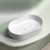 Ceramica Nova Element CN6048MW Умывальник чаша накладная овальная, 60.8x38.5, цвет: белый матовый