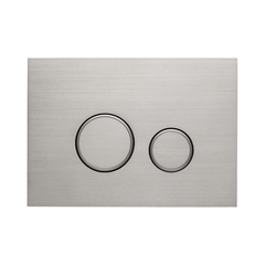 KK-POL 350/AFS/056-00-00 AQUAFIORI SFERA Металлическая панель смыва для инсталляции (титан) фото