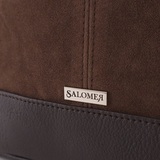 Рюкзак Саломея 1059 эко-замша шоколад