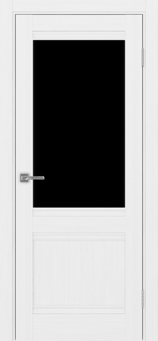 Турин_502U.21.30 ЭКО-шпон Белый лёд-LACчерный/Щит МДФ