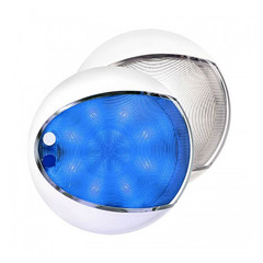 Светильник интерьерный светодиодный, Ø130 мм, белый / синий свет