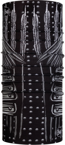 Картинка бандана-труба Buff original N-Tribe Black - 3