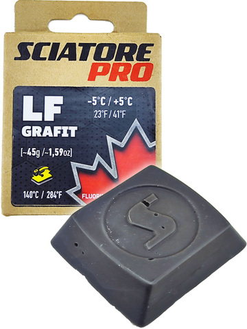 Картинка парафин Sciatore Pro LF 45гр. 5/-5_черный - 1