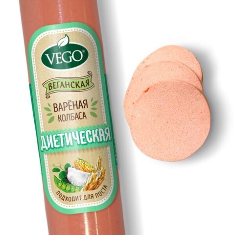 Колбаса вареная диетическая, VEGO, 500 г