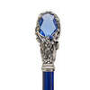 Зонт-трость Pasotti 185N 21284-17 BLUE SWAROVSKI