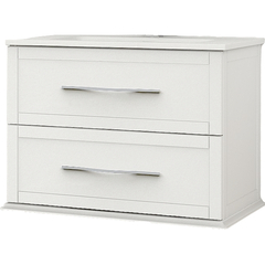 Cezares 54945 TIFFANY База подвесная под раковину с двумя выдвижными ящиками Bianco opaco, 60x46x55 фото