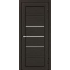 Купить Межкомнатная дверь экошпон Турин 506.12 венге остеклённая