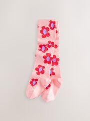 Колготки хлопковые для девочки Next E99-479, Розовый