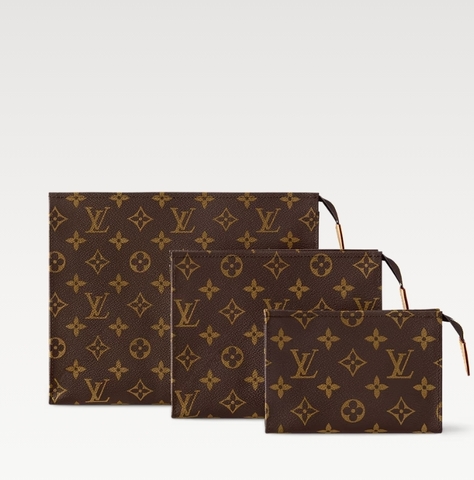 Несессер Louis Vuitton Trio, коричневый