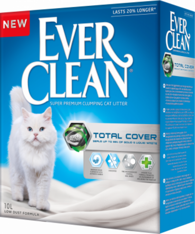 Наполнитель Ever Clean Total Cover 10 л