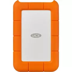 Внешний HDD Lacie 4TB Rugged USB-C защищенный оранжевый