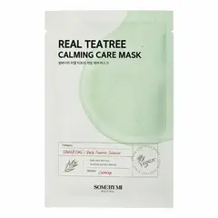 SOME BY MI Успокаивающая тканевая маска для лица с экстрактом чайного дерева - REAL TEATREE CALMING CARE MASK20г