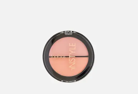 Topface Instyle Румяна Twin Blush On  №007 нежно-розовый,тёмно-розовый  - PT353