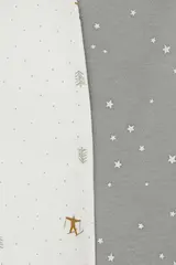 брюки для новорожденных  К 4718-2уп/лыжники,свет звезд