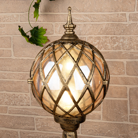 Ландшафтный светильник Sirius S черное золото IP44 Sirius S