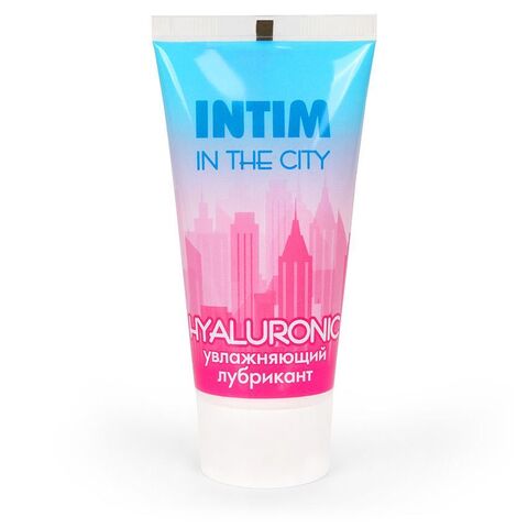 Увлажняющий лубрикант на водной основе Intim in the city Hyaluronic - 60 гр. - Биоритм Серия Intim in the city LB-60008m