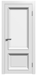 Межкомнатная дверь Стелла 2 / Цвет РАЛ 9003 / Остекление "Сатинат белое" / Двери Верда