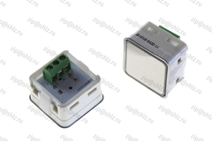 Кнопка (кнопочный модуль) KA302-D-R-BLN "Пустая", квадратная, динамическая красная подсветка.