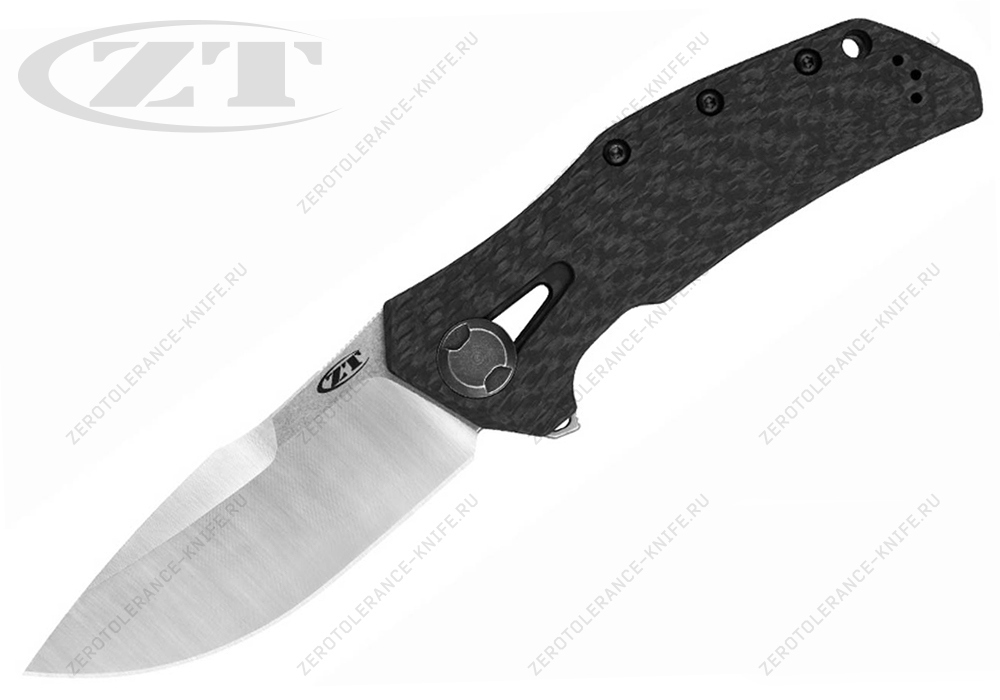 Нож Zero Tolerance 0308CF M390 Two Tone Blade