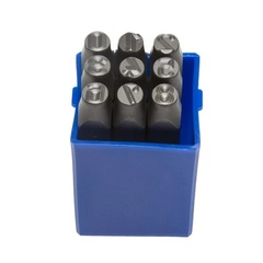 ЗУБР 8 мм, арабские, штамповочные цифровые клейма, Профессионал (21501-08)