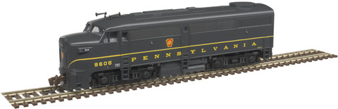 Тепловоз Alco FA1 Master(TM) Silver -- Pennsylvania Railroad 9605