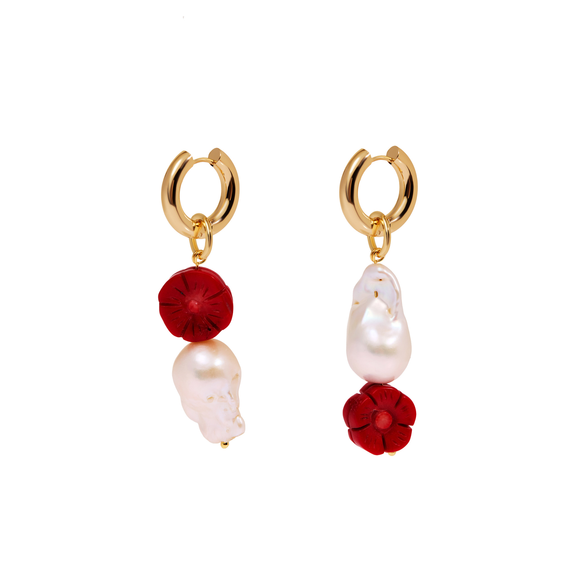 

Серьги/подвески на купальник Spainish Passion Earrings - Red