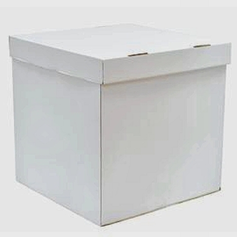 Коробка для шаров 60х60х60см БЕЛАЯ