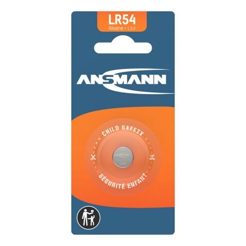 Батарейка LR54 / LR1130 / AG10 ANSMANN 1.5V