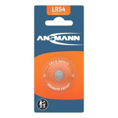 Батарейка LR54 / LR1130 / AG10 ANSMANN 1.5V