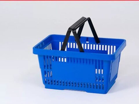 Корзина пласт BASKET-20 цвет синий