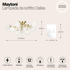 Потолочный светильник Maytoni Dallas MOD545CL-12BS