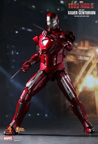 Iron Man 3 - Mark XXXIII Silver Centurion Figure