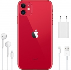 Смартфон Apple iPhone 11 64GB Red (Slim Box) FS