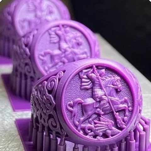 Фотополимер Phrozen Wax-like Castable Violet, фиолетовый (0,5 кг)