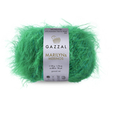 Пряжа Gazzal Marilyn & Merinos 8258 зеленый