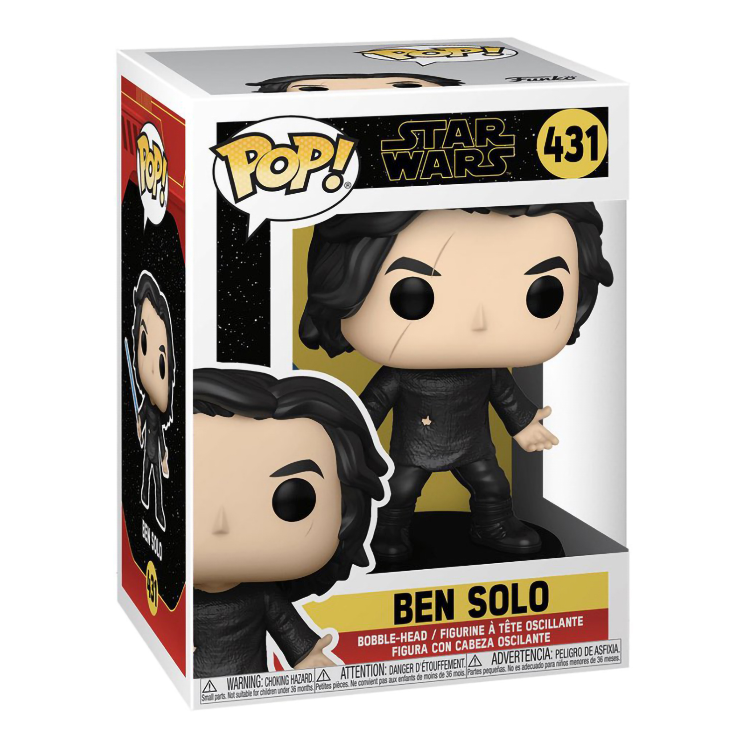 Фигурка Funko POP! Bobble Star Wars Ep 9 Ben Solo w/Blue Saber 51480 -  купить по выгодной цене | Магазин комиксов Убежище 14