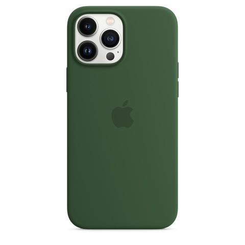 iPhone 13 Pro Max Silicone Case with MagSafe Clover