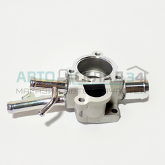 КОРПУС ТЕРМОСТАТА ACCENT DOHC, ELANTRA XD, GETZ ZENITH (К ГБЦ, С ВЫХОДАМИ НА ПЕЧКУ)