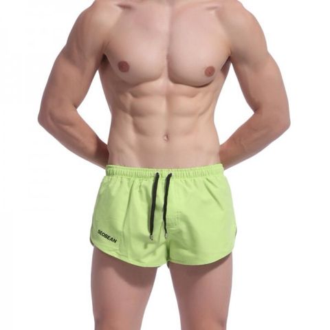 Мужские шорты купальные  зеленые Seobean Shorts Green