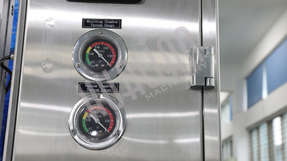 Термоформовочная машина HVR-420A 220*76.8*50 мм; 300*76.8*50 мм; вод.охл., газ., этикетировщик