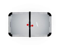 Игровой стол - аэрохоккей DFC Agate, нержавеющая сталь