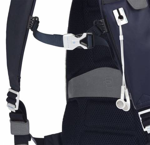 Рюкзак унисекс Piquadro Coleos CA2944OS/N чёрный натур./искуст. кожа